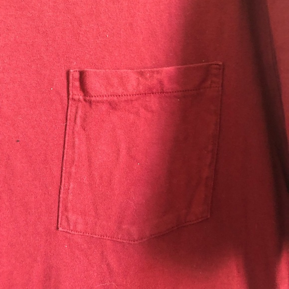 Red pocket tee - Picture 3 of 4